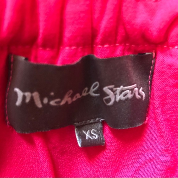 New Micheal Stars Ruffle Off Shoulder Shift Dress XS Pink - Picture 6 of 8